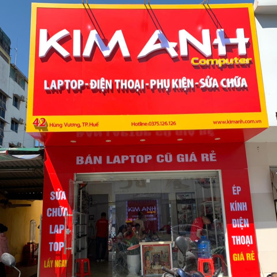 sửa laptop tại Huế - Kim Anh