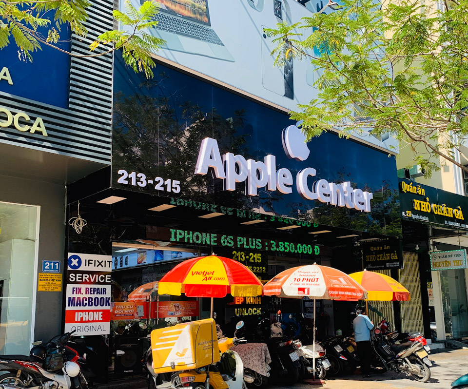 sửa điện thoại iphone tại đà nẵng - apple center