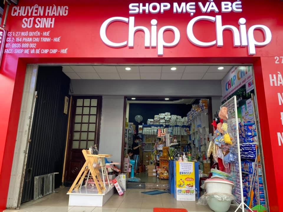 shop mẹ và bé chip chip huế