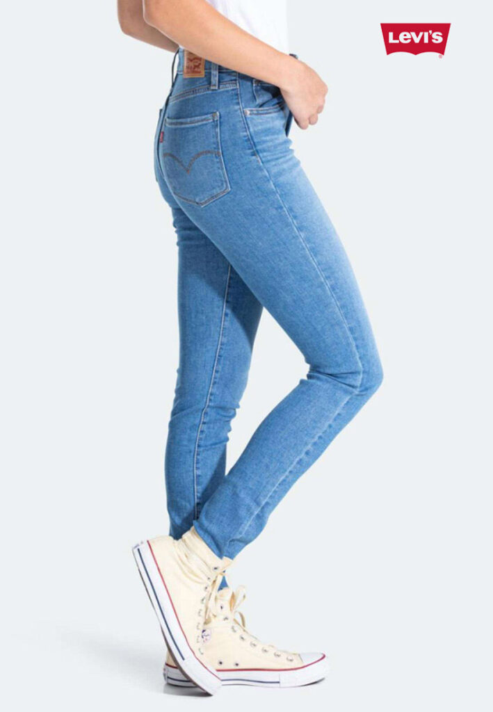 Quần jean nữ lưng cao cào nhẹ 2 bên xắn lai cực xinh - Hàng đẹp với giá tốt  nhất