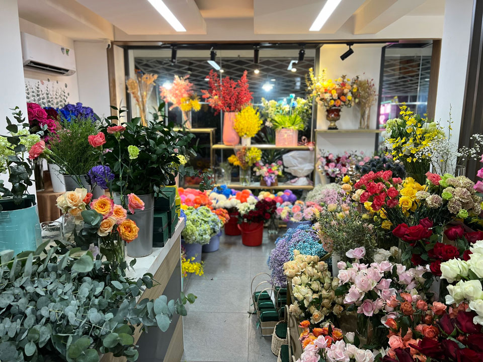 tiệm hoa đẹp ở quận 2