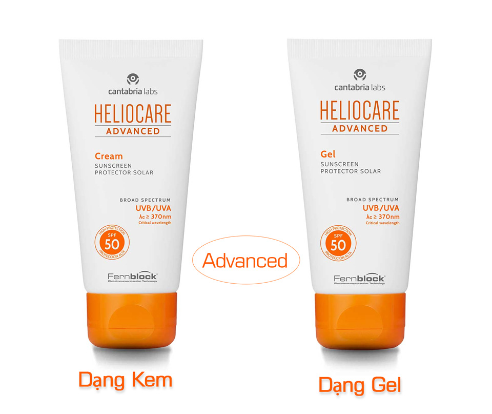 kem chống nắng heliocare advanced
